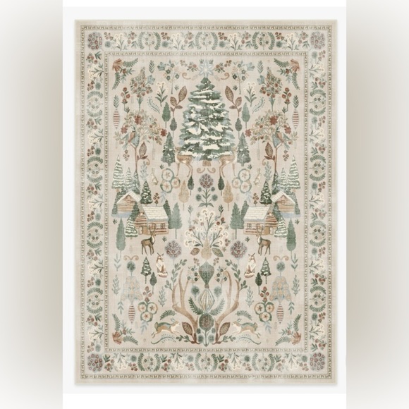 ***SOLD***BRAND NEW Juniper Neutral Multicolor Tufted Rug by Ruggable. - Picture 3 of 4